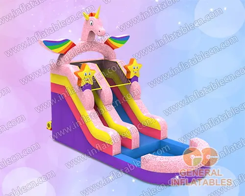 GWS-221 Toboggan aquatique licorne