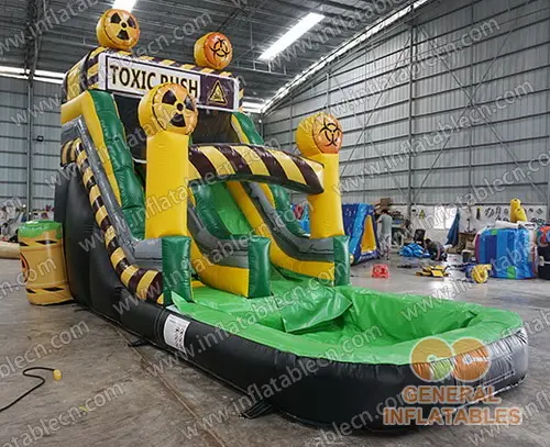  Toxic rush water slide