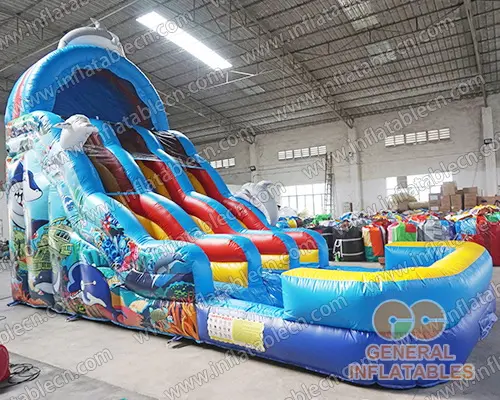 GWS-025 Ocean dual water slide