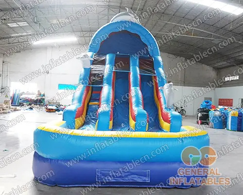 GWS-025 Toboggan aquatique double océan