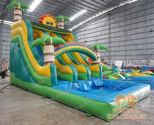 GWS-262 Tropical water slide