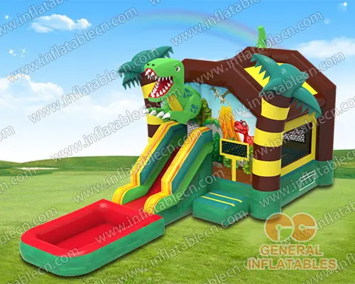  Combo de dinosaurio con piscina