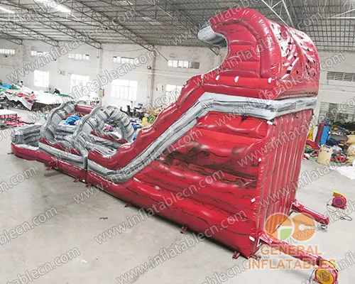 GWS-027 Red wave water slide n slip