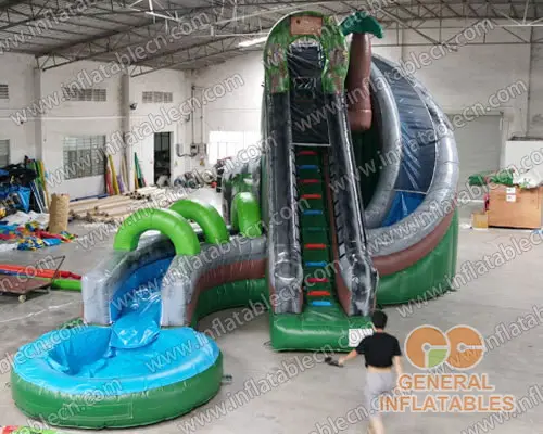 GWS-295 Coconut falls water slide