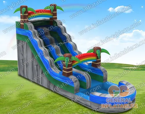 GWS-296 Rainbow water slide