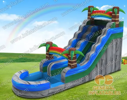 GWS-296 Rainbow water slide