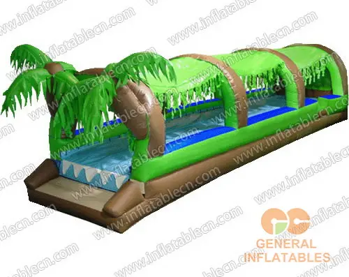 GWS-003 Inflatable Forest Slip N Dip Slide