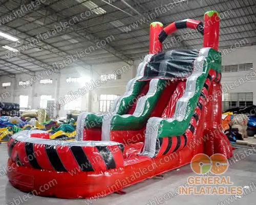  Tobogán de agua inflable