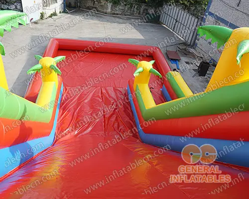 GWS-305 Big water slide with pool