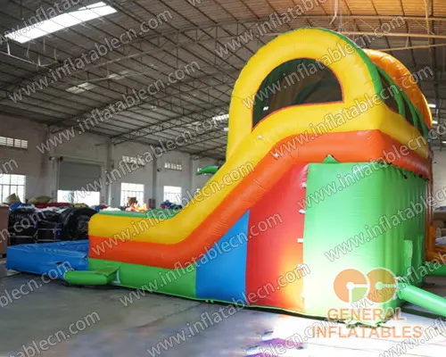 GWS-309 Yard water slide dual lane