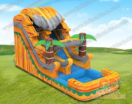 GWS-318 Volcano lava water slide