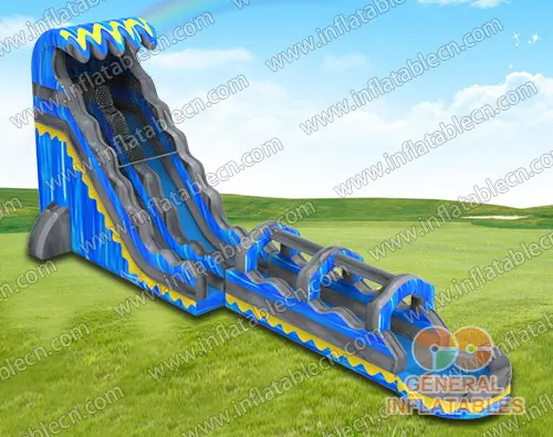 GWS-320 Blue wave water slide n slip