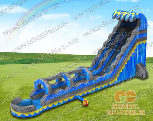 GWS-320 Blue wave water slide n slip