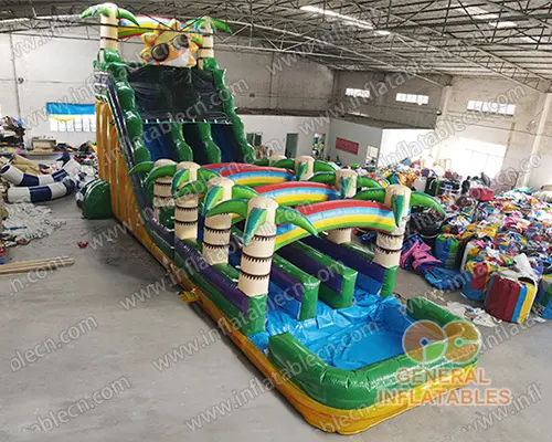 GWS-324 Rainbow water slide n slip