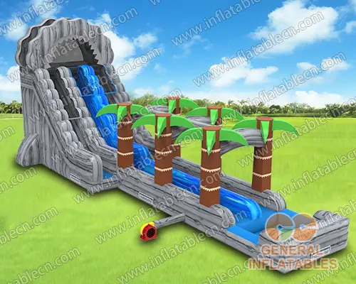 GWS-326 Waterfall water slide n slip