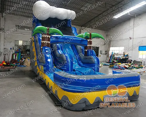 GWS-327 Big wave water slide