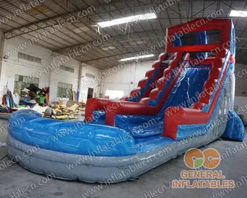 GWS-336 Tobogán de agua inflable