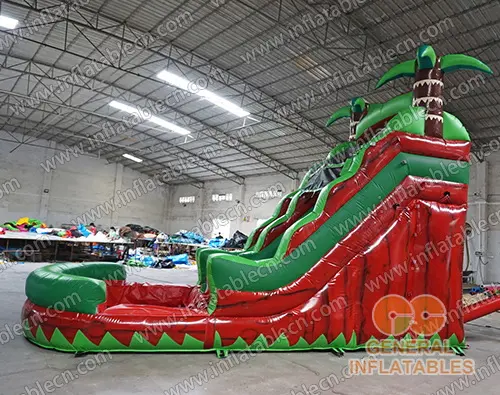 GWS-341 Jungle trees water slide