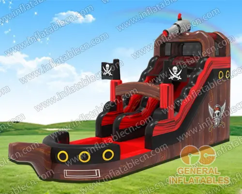 GWS-347 Toboggan d'eau du bateau pirate