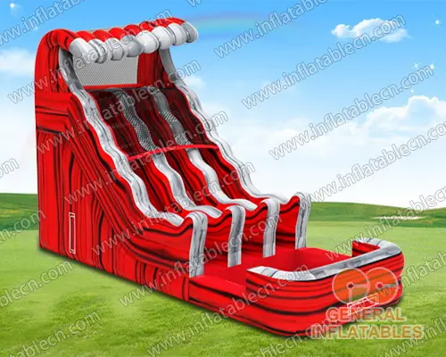 GWS-350 Red wave water slide