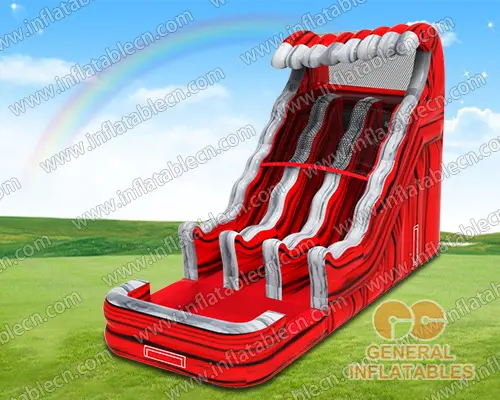 GWS-350 Red wave water slide