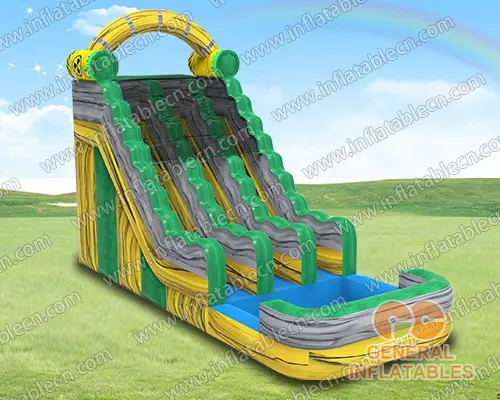 GWS-354 Nuclear toxic double lane water slide