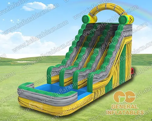 GWS-354 Nuclear toxic double lane water slide