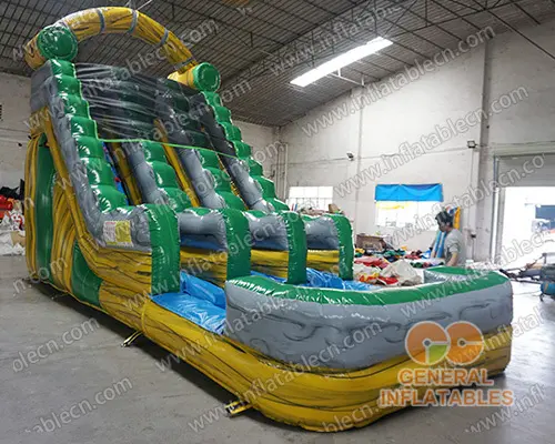 GWS-354 Nuclear toxic double lane water slide