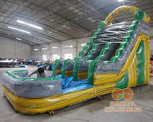 GWS-354 Nuclear toxic double lane water slide