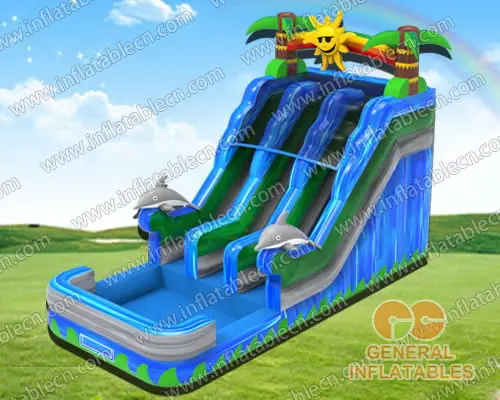 GWS-363 Sunshine Dolphin dual water slide