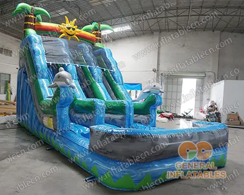 GWS-363 Sunshine Dolphin dual water slide