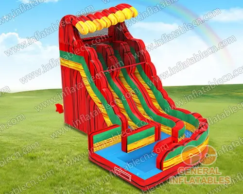 GWS-364 Fire dual water slide