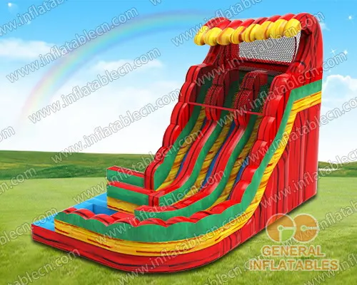 GWS-364 Fire dual water slide