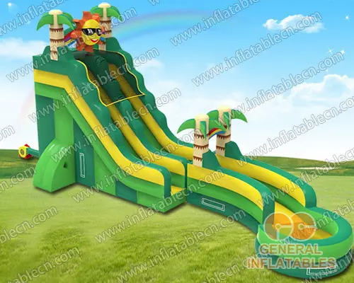 GWS-369 Sunshine curved water slide