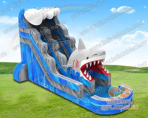  Shark escape water slide