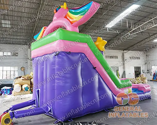 GWS-379 Unicorn inflatable water slides