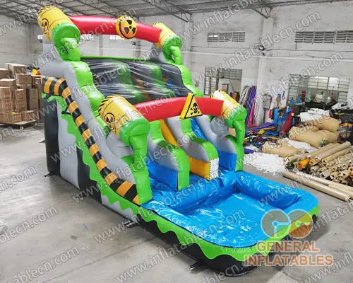  Toxic dual water slide