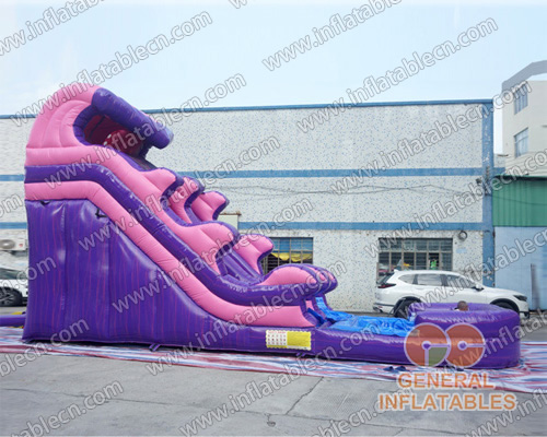 GWS-391 Purple marble water slide