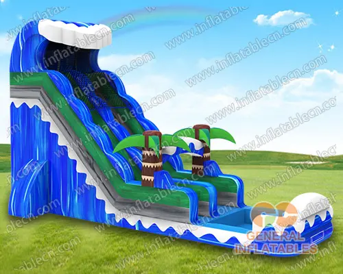 GWS-400 Toboggan aquatique Blue Crush de 22 pieds