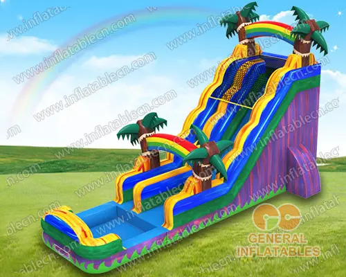 GWS-401 Toboggan aquatique Purple Crush de 22 pieds