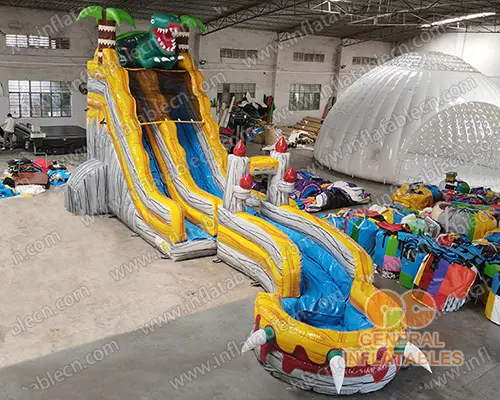 GWS-403 Dinosaur  Water  Slide