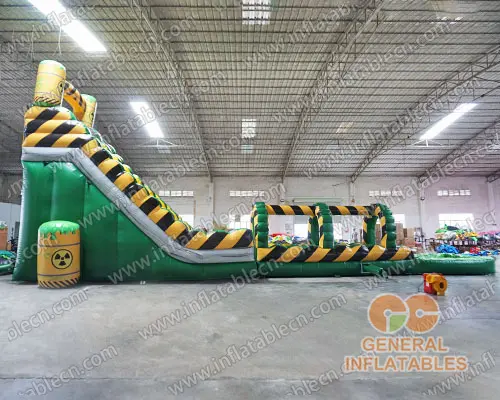 GWS-404 Toxic water slide n slip with pool