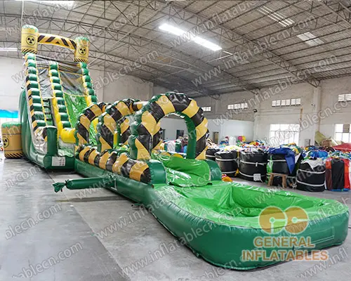 GWS-404 Toxic water slide n slip with pool