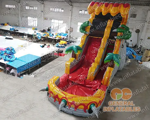 GWS-408 T-rex water slide