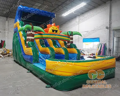 GWS-413 Mr. Sun dual lane water slide