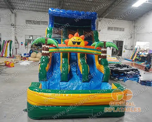 GWS-413 Mr. Sun dual lane water slide