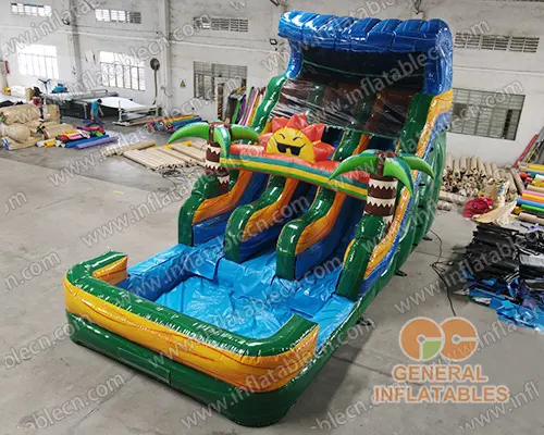 GWS-413 Mr. Sun dual lane water slide