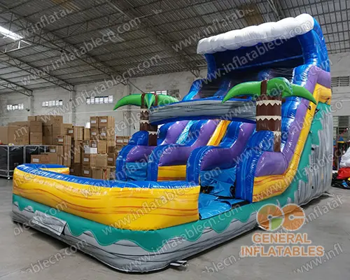 GWS-414 Wave dual lane water slide