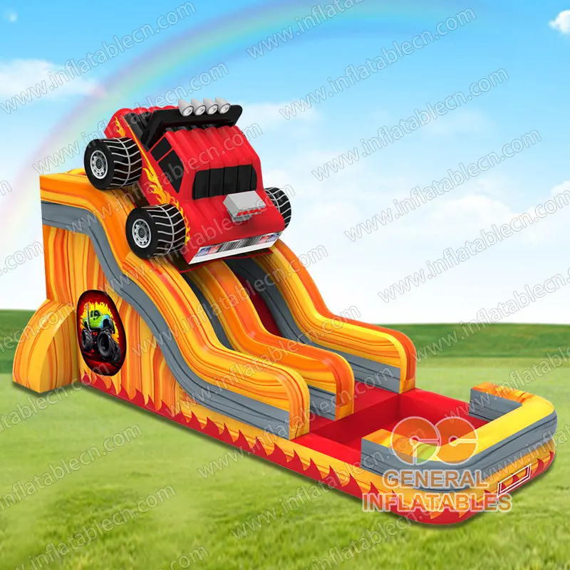 GWS-419 Monster Truck Water slide