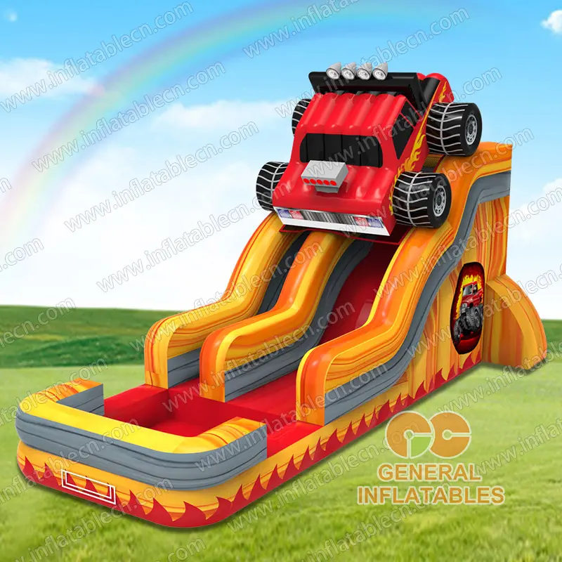 GWS-419 Monster Truck Water slide